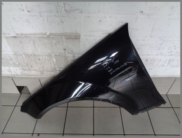 Mercedes Benz W204 fender left 197 black 2048801318 K07 original