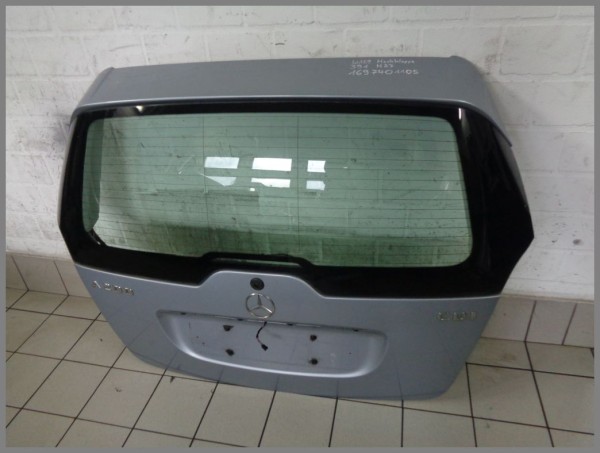 Mercedes W169 A-Class tailgate rear lid 391 Horizon Blue 1697401105 H27