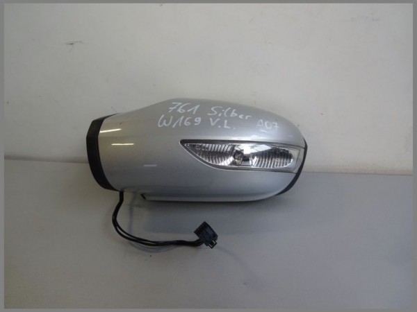 Mercedes Benz W169 Outside Mirror Left 761 Polar Silver 1698100376
