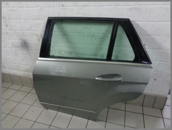 Mercedes W212 Kombi Tür Hinten Links 792 Palladiumsilber 2127300305 Original