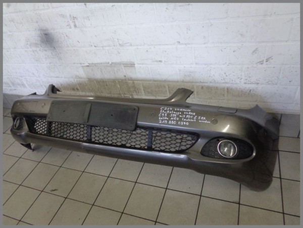Mercedes W219 CLS PDC SRA Stoßstange Vorne 963 Indiumgrau 2198800240 VorMopf