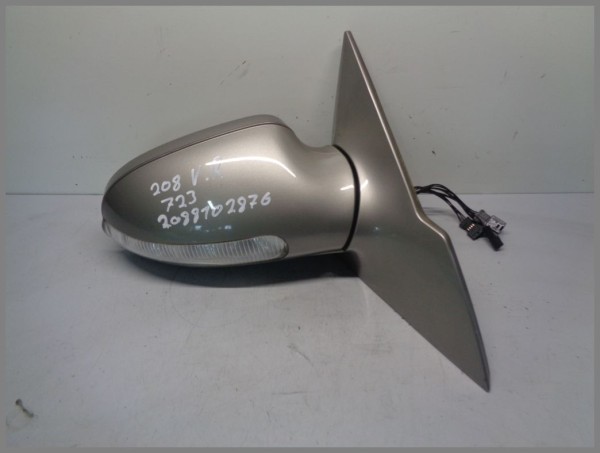 Mercedes Benz W208 CLK Outside Mirror RIGHT 723 Cubanitsilver 2088102876