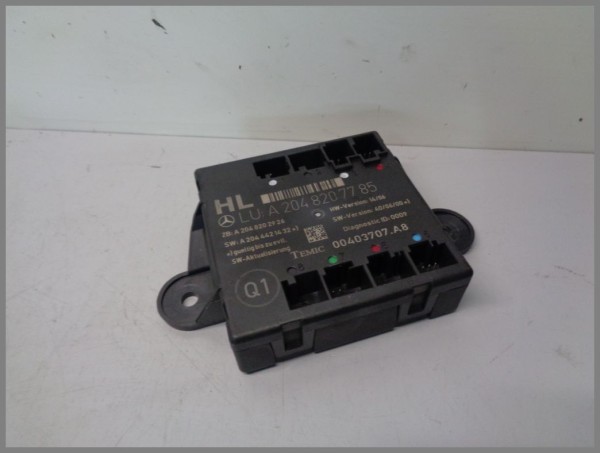 Mercedes Benz W204 Door Control Unit Rear Left 2048207785 Control Unit Original
