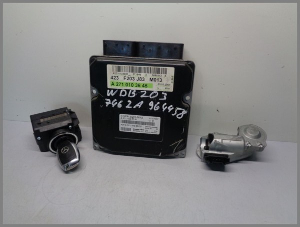 Mercedes Benz W203 control unit engine control unit 2711532591 Siemens 5WK90590 [01]