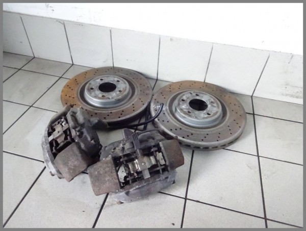 Mercedes W209 W203 AMG brake system sports package 345x30mm 0024200883 0024200983 SET