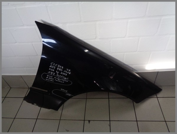 Mercedes Benz CLC 203 Kotflügel RECHTS 197 Schwarz 2038801418 K02 Bj: 2009