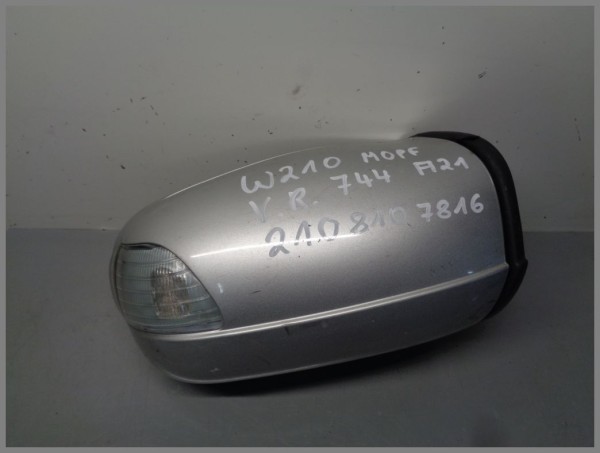 Mercedes W210 Mopf Außenspiegel 744 Silber Spiegel Rechts 2108107816 A21