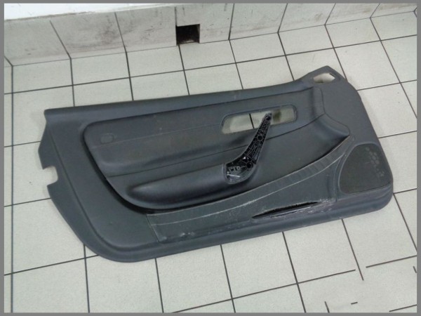 Mercedes Benz MB R170 SLK Türverkleidung LINKS Verkleidung Leder Schwarz T5