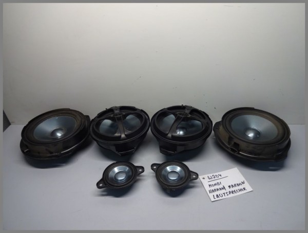 Mercedes Benz W204 Kombi Harman Kardon Boxen Lautsprecher SET Original