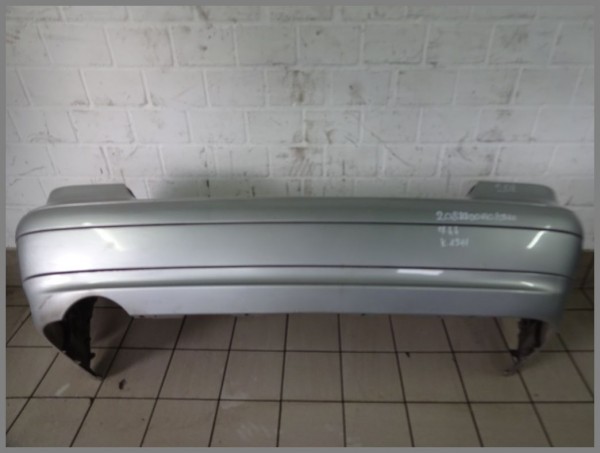 Mercedes Benz W208 CLK CABRIO Stoßstange HINTEN 744 Silber 2088850625 K1311