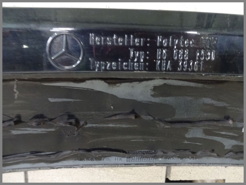 Mercedes Benz W245 B-Class Roof Spoiler 191 Black B66881530 Kba39361 | W245 | B-Class | Mercedes Spare Parts | Benzshop.de