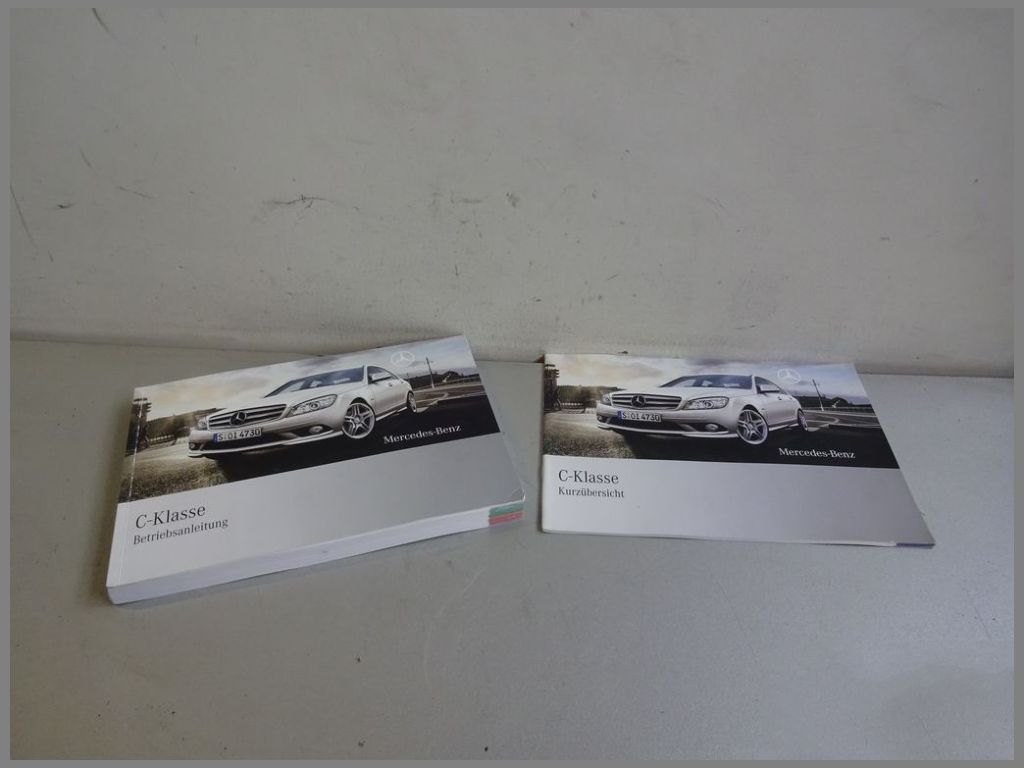 Mercedes Benz W204 C Class Operating Instructions 2045844181 W204 C Class Mercedes Spare Parts Benzshop De