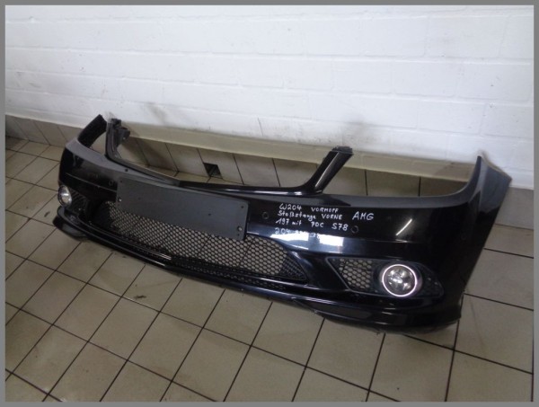 Mercedes W204 AMG PDC Stoßstange Vorne 197 Schwarz 2048853825 S78 Original