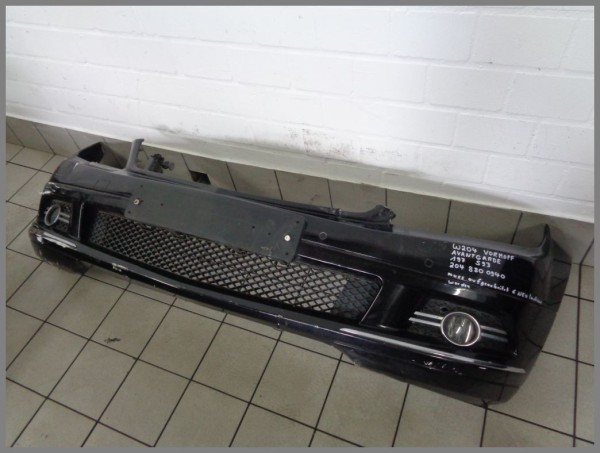 Mercedes Benz W204 PDC Stoßstange Vorne 197 Schwarz 2048800940 S93 gebrochen