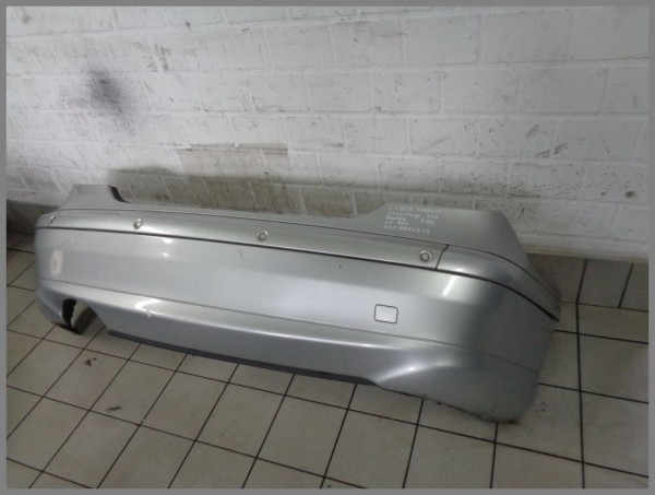 Mercedes CL203 Sportcoupe Rear Bumper 775 Iridium Silver 2038851225 S80 Original