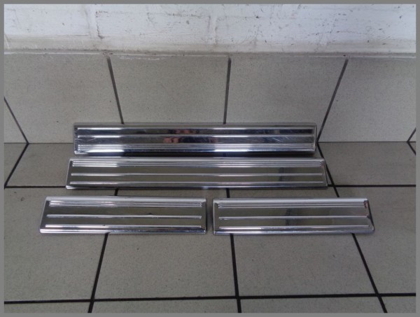 Mercedes Benz W220 door sills front rear SET 2206805535 strips original facelift