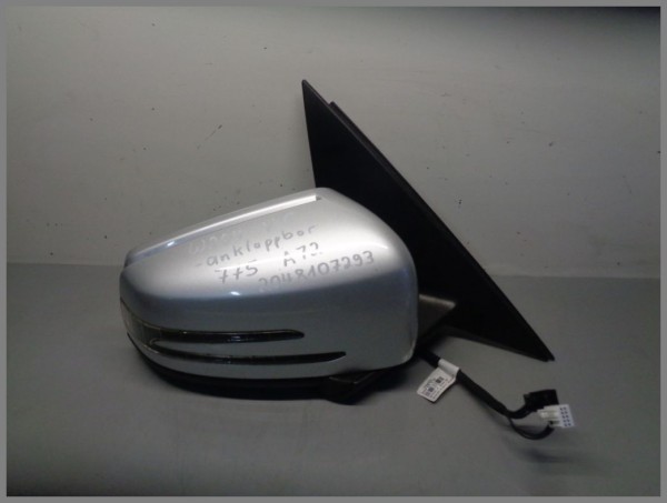 Mercedes W204 exterior mirror right 775 iridium silver 2048106016 foldable original