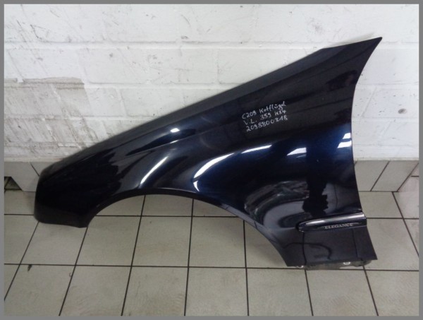 Mercedes Benz W209 CLK-Class fender LEFT 359 Tansanitblau 2098800318 K34