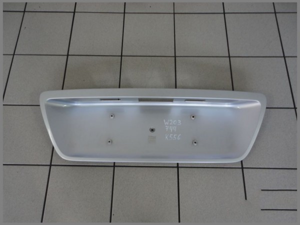 Mercedes Benz W203 license plate number plate 2037400381 744 silver