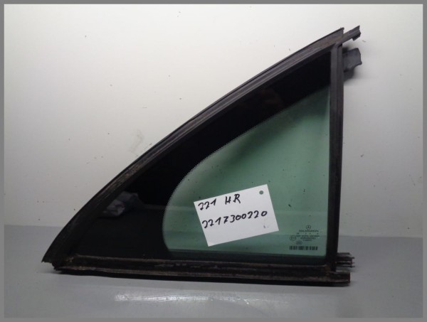 Mercedes Benz W221 Dreieckscheibe 2217300220 Hinten Rechts Seitenscheibe Scheibe