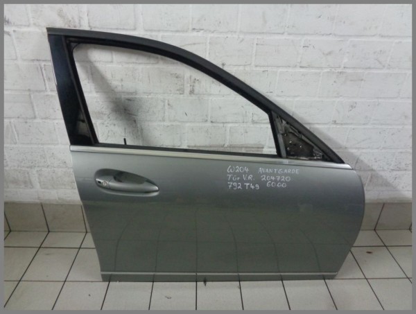 Mercedes W204 Tür Vorne Rechts 792 Palladiumsilber 2047206000 Original Avantgarde