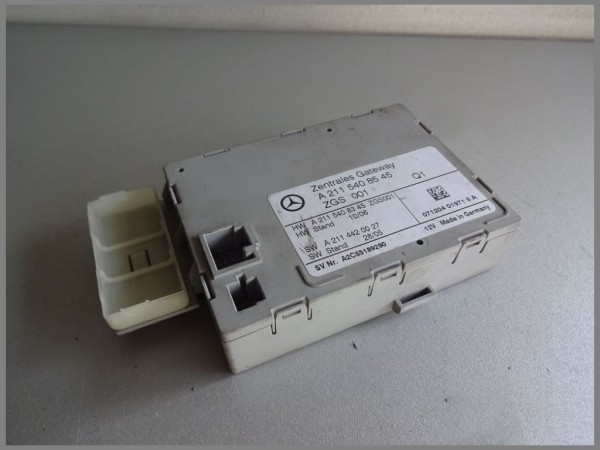 Mercedes Benz W211 Central Gateway 2115408545 ZGW Control Unit Original
