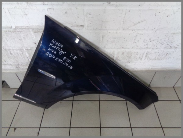 Mercedes Benz W204 Fender Right 890 Cavansite Blue 2048801418 K44 Original