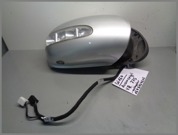 Mercedes W164 Außenspiegel 775 Iridiumsilber klappbar RECHTS 1648104416 gebrochen