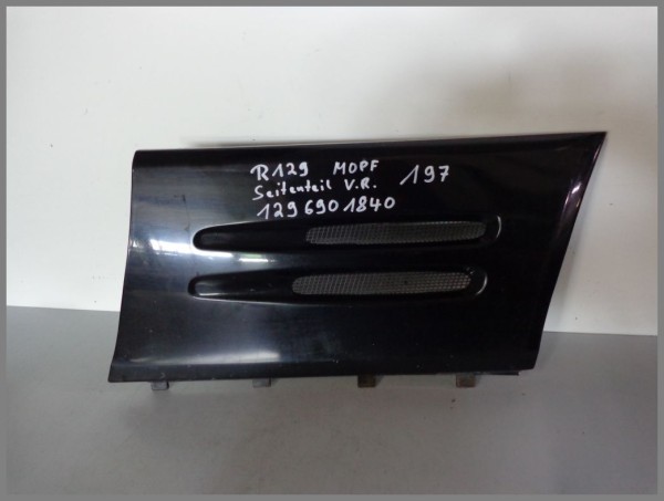 Mercedes Benz R129 SL MOPF Beplankung Vorne Rechts 197 Schwarz 1296901840 Original