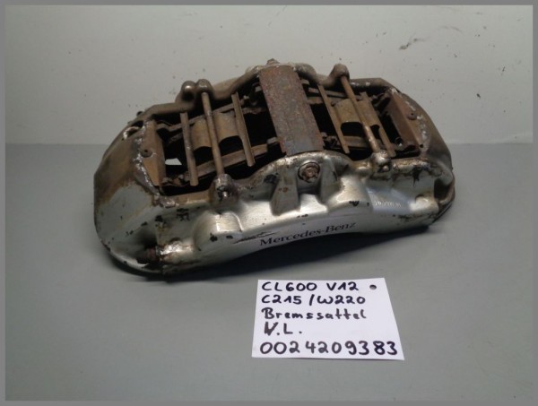 Mercedes W215 W220 V12 Biturbo Bremssattel Vorne Links 0024209383 Original