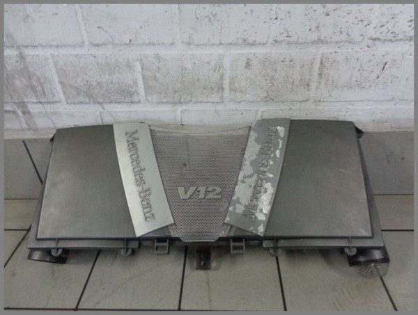 Mercedes W215 V12 air filter box air filter housing 1370900401 engine cover