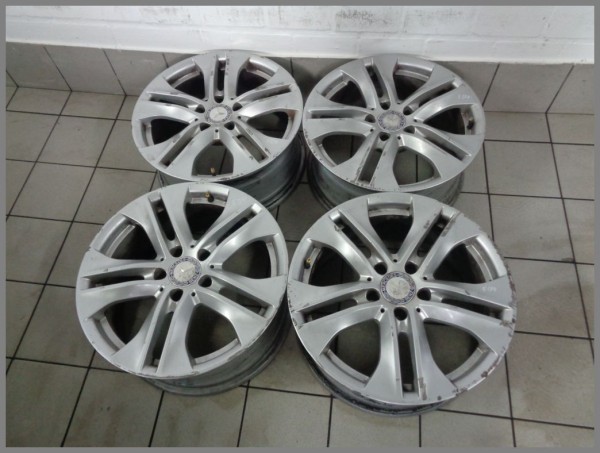 Mercedes Benz W207 A207 alloy wheels 7.5x17 ET45 rims original 2074010602 SET F04