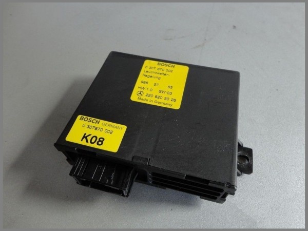 Mercedes Benz MB W220 Leuchtweitenregulierung 2208203026 Sensor LWR Steuergerät