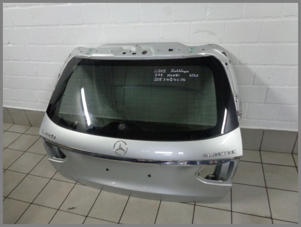 Mercedes W205 Estate Tailgate Rear Hatch 775 Iridium Silver 2057404000 Genuine H01