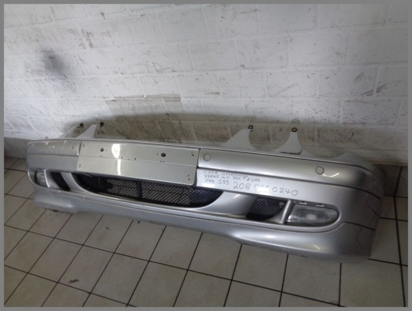 Mercedes W208 CLK Front Bumper 744 Silver 2088800240 SFR Parktronic S99