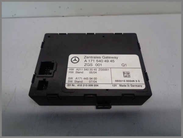 Mercedes Benz R171 Central Gateway 1715404945 ZGW Control Unit Original