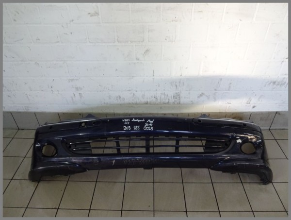 Mercedes Benz W203 S203 MOPF front bumper 359 tanzanite blue 2038850025 original S11