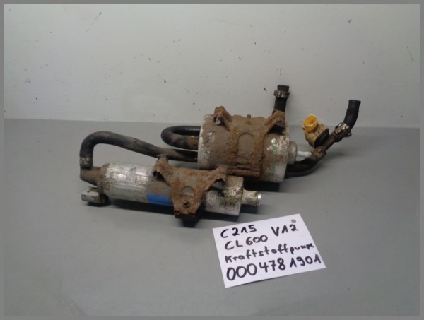 Mercedes Benz W215 CL600 V12 BiTurbo Kraftstoffpumpe 0004781901 unterm Auto