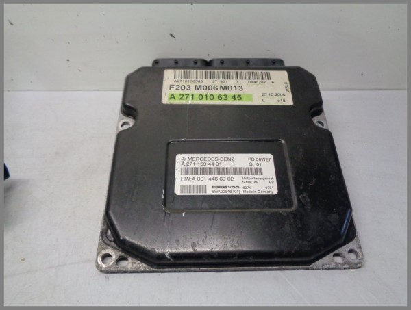 Mercedes Benz W203 W209 control unit engine 2711534491 Siemens 5WK90546 [01]