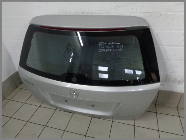 Mercedes W204 S204 Estate Karavan tailgate boot lid 775 iridium silver H01