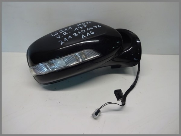 Mercedes Benz W211 BJ.2006 Außenspiegel RECHTS 197 SCHWARZ 2118101476 Original