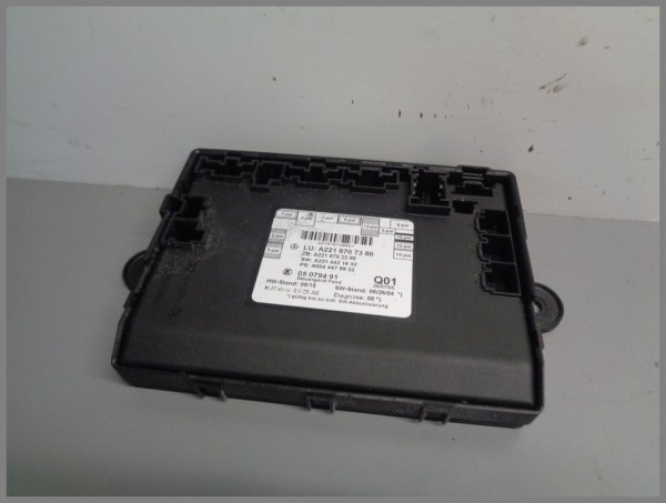 Mercedes Benz W221 S-Class door control unit rear LEFT 2218707386