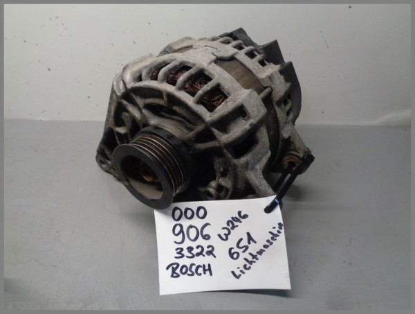 Mercedes W176 W246 180 CDI OM651 Lichtmaschine Generator 0009063322 Original