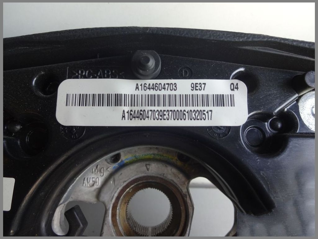 Mercedes Benz W164 W251 Airbag steering wheel leather 1644604303