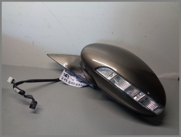 Mercedes W219 CLS Außenspiegel Links 963 Indiumgrau 2198100776 anklappbar Original