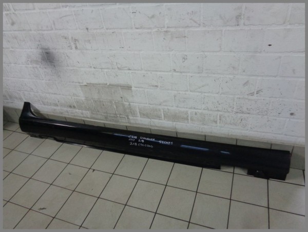 Mercedes C218 CLS Seitenschweller Rechts 197 Schwarz 2186900240 Original