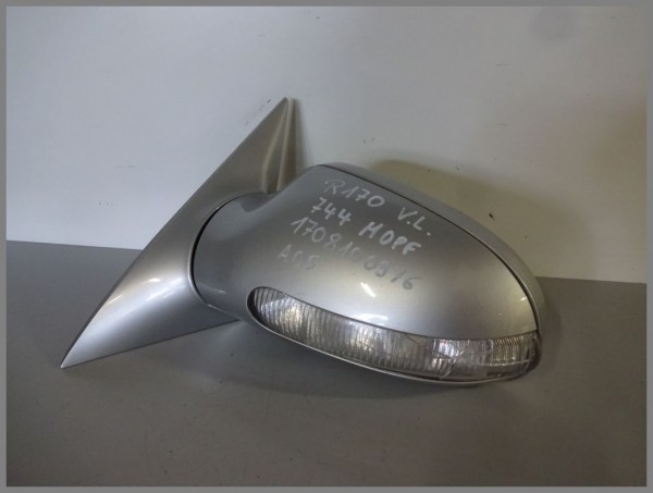 Mercedes Benz R170 SLK exterior mirror 1708100976 LEFT 744 silver BJ.2001 A05