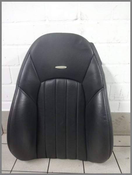 Mercedes W215 CL 55 AMG seat cover cover seat 2159104747 2159101716 leather black