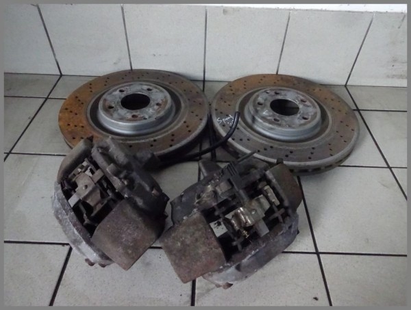 Mercedes R171 V6 Bremsanlage Bremssättel 0024208383 0024208483 Original AMG C32