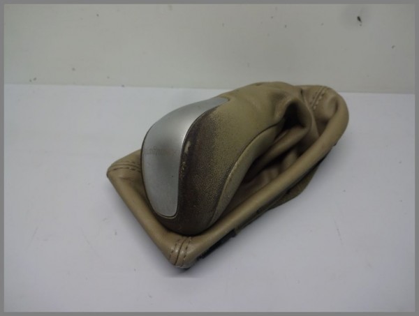 Mercedes W211 Schaltsack Wahlhebel Leder Avantgarde Ledersack Beige 2112671210